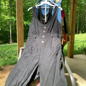 American Eagle Corduroy Earthy Jumpsuit
